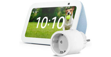 Amazon: Prise Connectée Echo Show 5 - Osram Smart+, Matter, Alexa, Bleu/Gris/Blanc à 69,99€