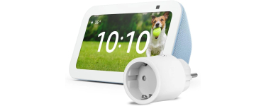 Amazon: Prise Connectée Echo Show 5 - Osram Smart+, Matter, Alexa, Bleu/Gris/Blanc à 69,99€