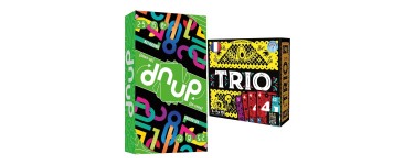 Amazon: Lot de Jeu de société Asmodee Dnup + Trio à 17,99€ (au lieu de 21,66€)