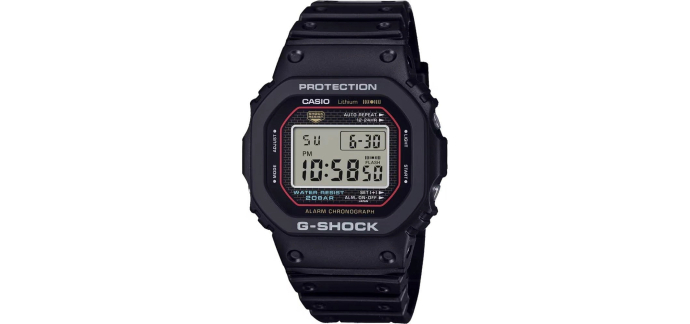 Amazon: Montre Casio G-Shock DW-5000 à 139,95€ (au lieu de 172€)