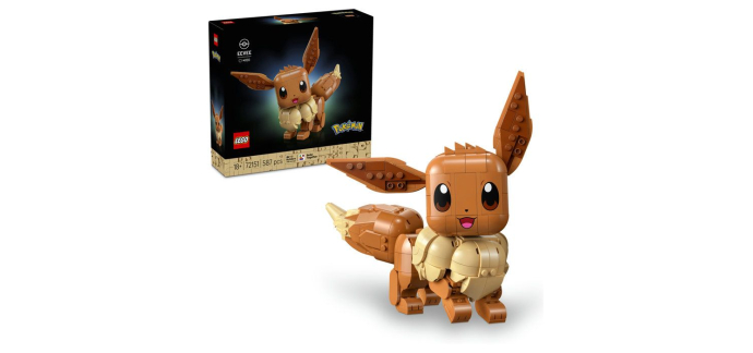 Cdiscount: LEGO 72151 Pokémon Evoli (PC) à 34,99€ (au lieu de 59,99€)