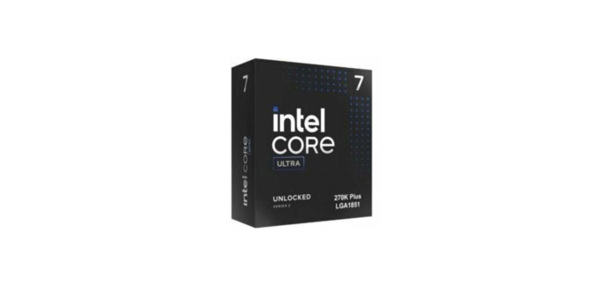 Amazon: Processeur Intel Core Ultra 7 270K à 298,90€ (au lieu de 344,16€)