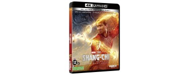 Amazon: Blu-Ray 4K + Blu-Ray Shang-Chi et la légende des Dix Anneaux à 12,07€ (au lieu de 14,13€)