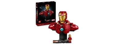 Cdiscount: LEGO 76327 Buste Iron Man (LEGO) à 40,99€ (au lieu de 59,99€)