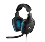 Amazon: Logitech G432 Casque Filaire (PC, PS4, Switch, Xbox) à 31,66€ (au lieu de 89,99€)