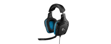 Amazon: Logitech G432 Casque Filaire (PC, PS4, Switch, Xbox) à 31,66€ (au lieu de 89,99€)