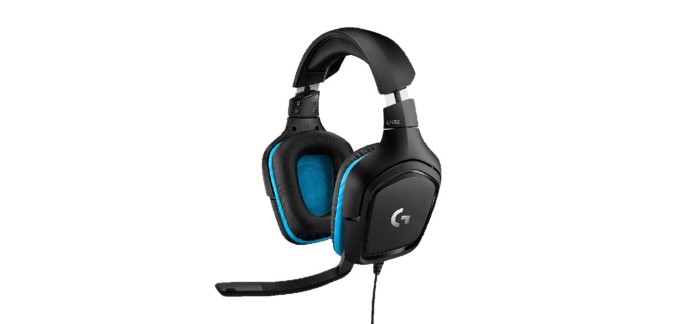 Amazon: Logitech G432 Casque Filaire (PC, PS4, Switch, Xbox) à 31,66€ (au lieu de 89,99€)