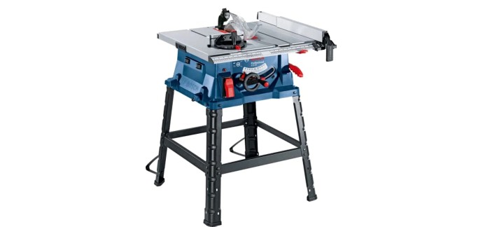 Amazon: Scie sur table Bosch Professional GTS 254 - 254 mm, 1800W, 4300 trs/min à 235,99€ (au lieu de 280€)