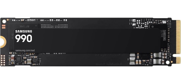 Amazon: SSD Interne 1 To Samsung 990 MZ-V9V1T0BW - NVMe 2.0 à 159,99€