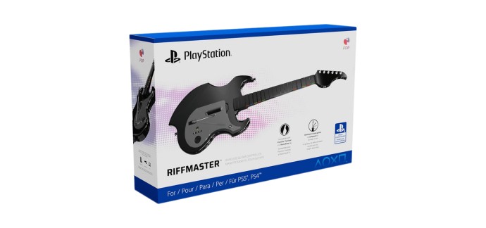 Amazon: Guitare RiffMaster (PS5/PS4/PC) à 79,99€ (au lieu de 149,99€)