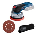 Amazon: Ponceuse excentrique sans-fil Bosch GEX 18V-125 Professional Solo à 95,99€ (au lieu de 136,31€)
