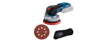 Amazon: Ponceuse excentrique sans-fil Bosch GEX 18V-125 Professional Solo à 95,99€ (au lieu de 136,31€)