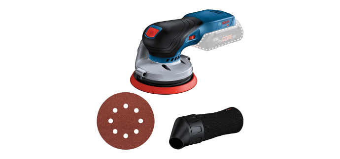 Amazon: Ponceuse excentrique sans-fil Bosch GEX 18V-125 Professional Solo à 95,99€ (au lieu de 136,31€)