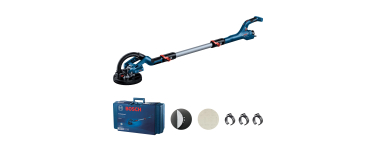 Amazon: Ponceuse plaquiste Bosch Professional GTR 55-225 - 550 W, Ø 215 mm à 235,99€ (au lieu de 299,36€)