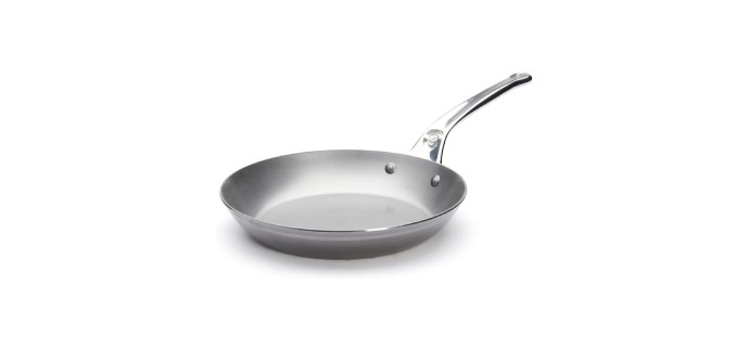 Amazon: Poêle ronde en tôle d'acier De Buyer Mineral B Pro - 28 cm à 54,49€ (au lieu de 74,28€)
