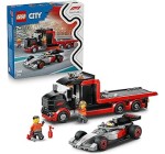 Amazon: LEGO® City F1 Truck with Audi F1 Racing Car (60493) à 30,99€ (au lieu de 34,99€)