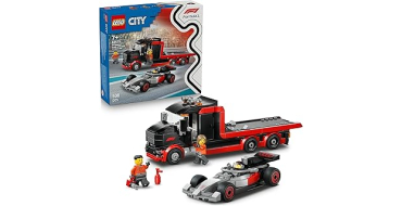 Amazon: LEGO® City F1 Truck with Audi F1 Racing Car (60493) à 30,99€ (au lieu de 34,99€)