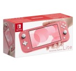 Cdiscount: Nintendo Switch Lite Corail (Switch) à 191,98€ (au lieu de 219,99€)