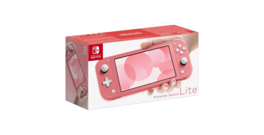 Cdiscount: Nintendo Switch Lite Corail (Switch) à 191,98€ (au lieu de 219,99€)