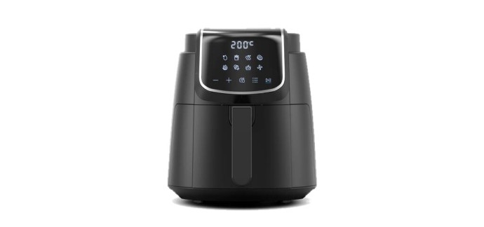 JoyBuy: Friteuse sans huile Midea - 4 L, 1500 W, 8 modes, 35-200°C à 27,98€ (au lieu de 64,99€)