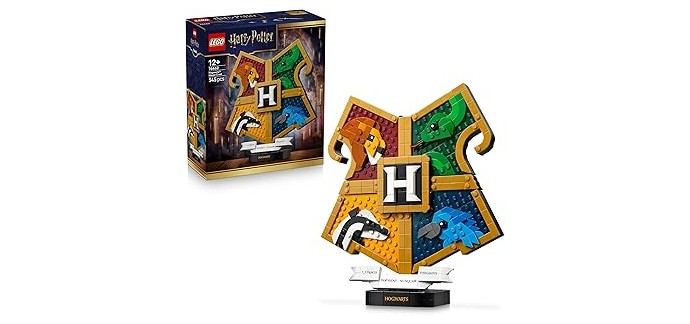 Amazon: LEGO® Harry Potter™ Blason de Poudlard (76462) à 35,99€ (au lieu de 39,99€)