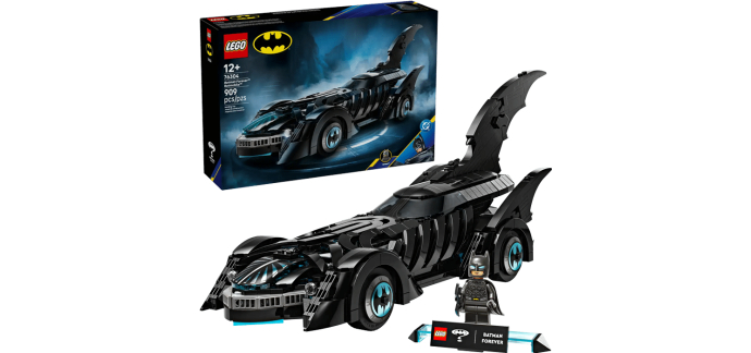 Amazon: Lego Batmobile Batman Forever 76304 (LEGO) à 64,99€ (au lieu de 99,99€)