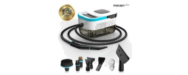 JoyBuy: Nettoyeur vapeur monsga 1500 W - 3,5 bar, réservoir 1,6 L à 49,98€ (au lieu de 249,99€)