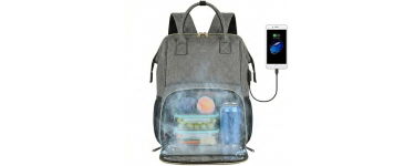 JoyBuy: Sac à dos isotherme 15,6" avec port USB, imperméable à 15,99€ (au lieu de 59,99€)