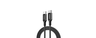 JoyBuy: UGREEN Câble tressé USB 2.0 100W noir 2m à 8,49€ (au lieu de 15,99€)