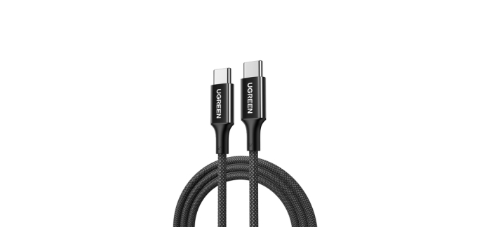 JoyBuy: UGREEN Câble tressé USB 2.0 100W noir 2m à 8,49€ (au lieu de 15,99€)