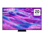 Amazon: TV 55" Samsung QN80F - 4K Ultra HD Neo QLED Mini-LED Smart TV à 549€ (au lieu de 599€)