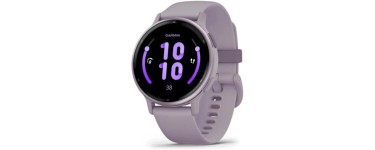 Amazon: Montre Connectée Garmin Vívoactive 5 - GPS, Sport & Santé, 42mm, Écran AMOLED, Coloris Orchidée à 16