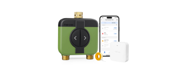 Amazon: Programmateur Arrosage WiFi 2 Voies MST200 Meross - Contrôle Distance, Suivi Conso, Compatible Apple