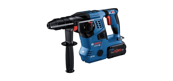 Amazon: Bosch PRO Perforateur sans-fil SDS plus GBH 18V-28 CF (sans batterie avec L-boxx) à 268,99€