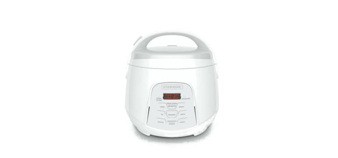JoyBuy: KitchenCook Multicuiseur 2 L - Modèle Kyoto - Blanc à 39,99€ (au lieu de 69,90€)