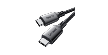 Amazon: Câble USB C Ugreen Zapix - 100W PD 20V 5A, Charge Rapide, Nylon Tressé, 1M à 5,97€ (au lieu de 7,7€)