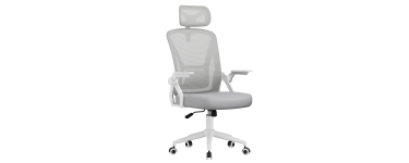 Amazon: Chaise de bureau Naspaluro - Ergonomique, accoudoirs réversibles 90° à 66,99€ (au lieu de 85,99€)