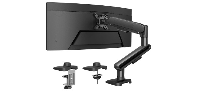 Amazon: Bras Huanuo Nitroglide - Support écran PC 13-40", VESA 75x75/100x100 à 22,99€ (au lieu de 49,99€)