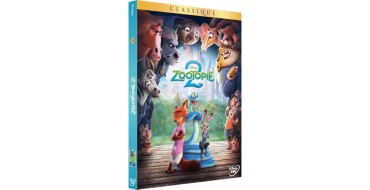 Amazon: Zootopie 2 (DVD) à 10,48€ (au lieu de 19,99€)