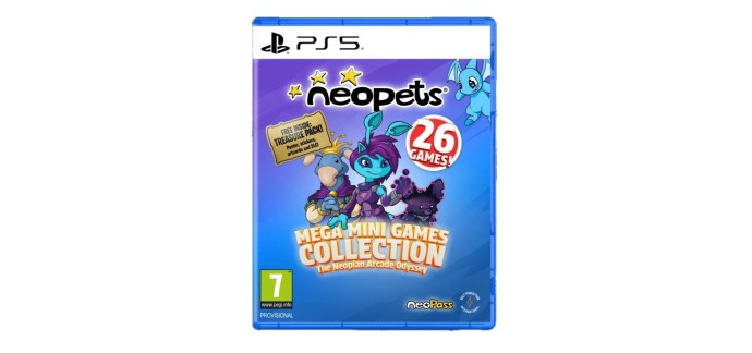 Amazon: Neopets Mega Mini Games Day 1 Edition (PS5) à 14,99€ (au lieu de 34,99€)