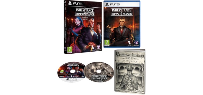 Amazon: The Inheritance of Crimson Manor Victorian Ed. (PS5) à 27,35€ (au lieu de 39,99€)