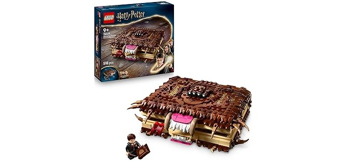 Amazon: LEGO® Harry Potter Le Monstrueux Livre des Monstres (76449) à 41,99€ (au lieu de 46,99€)
