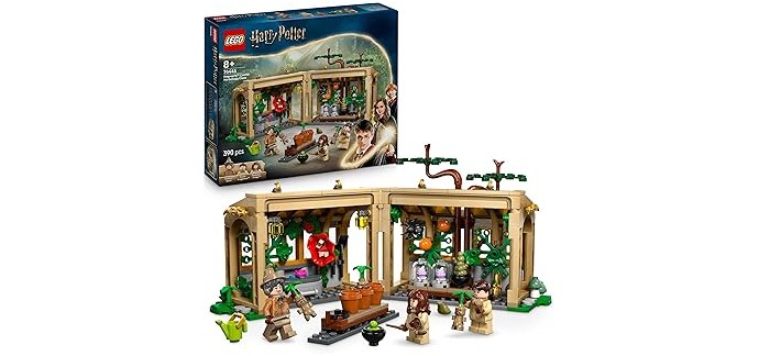 Amazon: LEGO® Harry Potter Le Château de Poudlard  Le Cours de Botanique (76445) à 33,99€