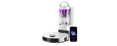 JoyBuy: Eureka E20 Plus Aspirateur Robot - 8000 Pa, Évitement 3D IA, Brosse Anti-Emmêlement à 149,99€