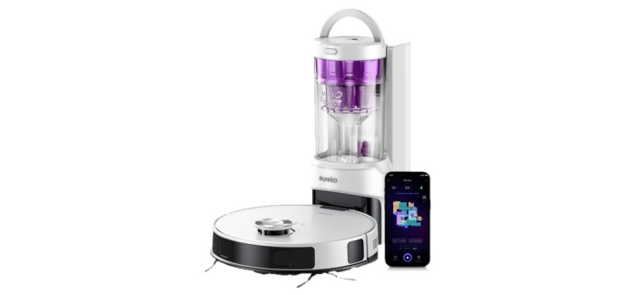 JoyBuy: Eureka E20 Plus Aspirateur Robot - 8000 Pa, Évitement 3D IA, Brosse Anti-Emmêlement à 149,99€