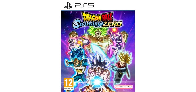 Amazon: Dragon Ball Sparking Zero sur PS5 à 34,99€
