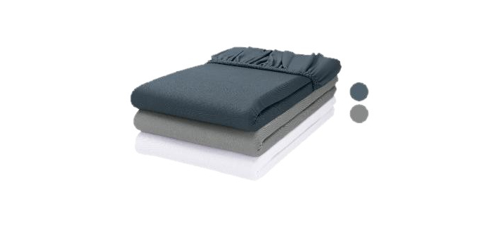 LIDL: Drap-housse LIVARNO en jersey 90-100 x 200 cm à 3,99€ (au lieu de 4,99€)