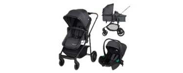LIDL: BEBECONFORT Poussette Haze Trio 3-en-1 - Nacelle, siège auto R129 à 254,99€ (au lieu de 574,99€)