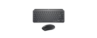 Amazon: Logitech MX Keys Mini + MX Anywhere 3S - Clavier & souris sans fil, Azerty, rétroéclairé, rechargeab