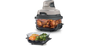Amazon: Friteuse sans huile Ninja CRISPi FN101EUST - Airfryer 4 en 1, bols 3,8 & 1,4L à 99,99€